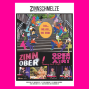 Eine Grafi: Eine große , graue Betontreppe auf der diverse Menschen sitzen. Am Fuß der Treppe von links nach rechts die AUtor*innen: Alexander Posch, Katrin Seddig, Ina Bruchlos und Sascha Preiß.